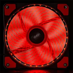 AKYGA System Fan AW-12E-BR 120mm 33 LED red Molex