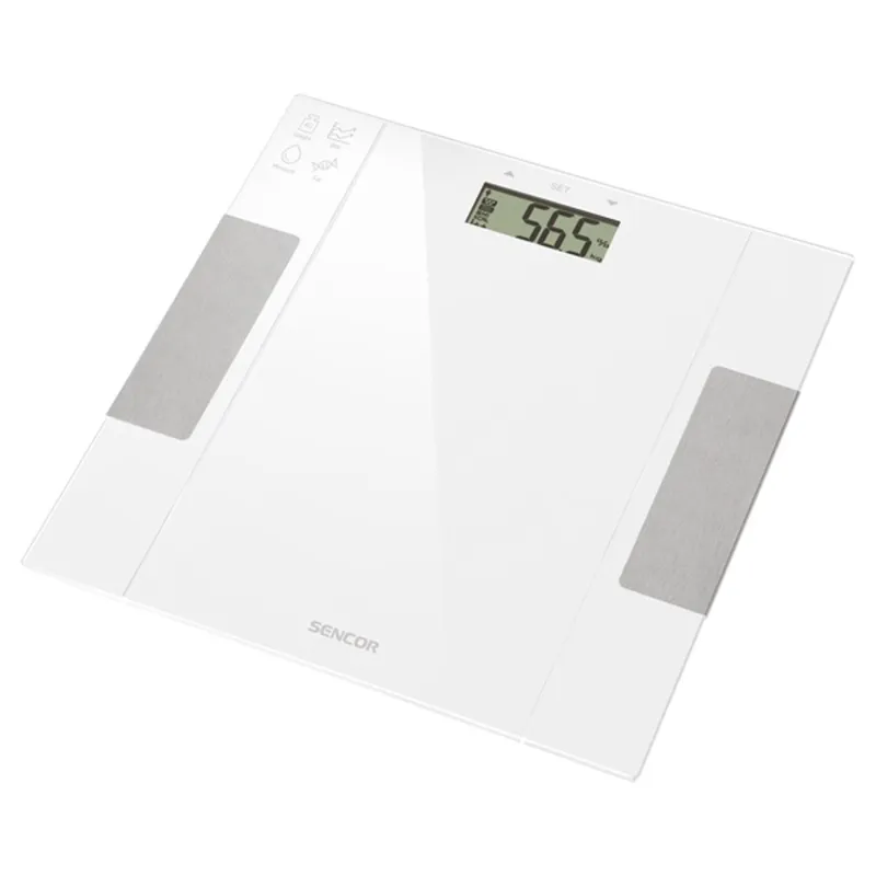 Sencor SBS 5051WH fehér fitnesz személymérleg Sencor SBS 5051WH fehér fitnesz személymérleg