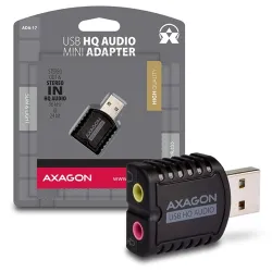 Hangkártya USB Axagon ADA-17 USB stereo HQ