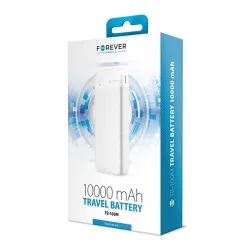 Forever TB-100M Power Bank 10000mAh fehér (TF-0119)