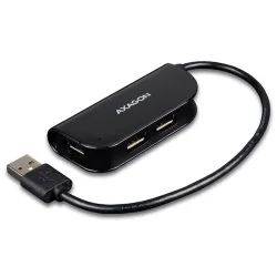 Axagon HUE-X4B 4-portos USB2.0 hub fekete