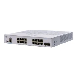 Cisco CBS250-16T-2G 16x GbE LAN 2x SFP port L2 menedzselhető switch