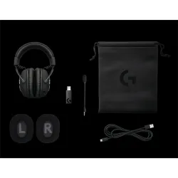 LOGITECH G PRO X LIGHTSPEED Wireless Gaming Headset - Blue Mic - BLACK