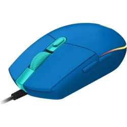 Egér Logitech G203 Lightsync kék gamer