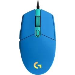 Egér Logitech G203 Lightsync kék gamer