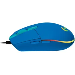 Egér Logitech G203 Lightsync kék gamer