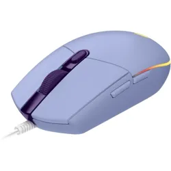 Logitech Gaming Mouse G203 LIGHTSYNC - Mouse - optical - 6 buttons - wired - USB - lilac - for Komplett Epic Gaming PC a125