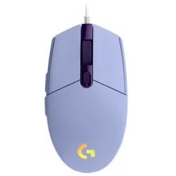 Logitech Gaming Mouse G203 LIGHTSYNC - Mouse - optical - 6 buttons - wired - USB - lilac - for Komplett Epic Gaming PC a125