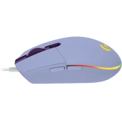 Logitech Gaming Mouse G203 LIGHTSYNC - Mouse - optical - 6 buttons - wired - USB - lilac - for Komplett Epic Gaming PC a125