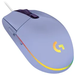 Logitech Gaming Mouse G203 LIGHTSYNC - Mouse - optical - 6 buttons - wired - USB - lilac - for Komplett Epic Gaming PC a125