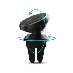 DEVIA UNIVERZÁLIS SZELLŐZŐRÁCSBA ILLESZTHETŐ MÁGNESES AUTÓS TARTÓ - TITAN SERIES MAGNET CAR MOUNT - FEKETE