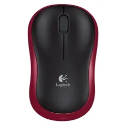 Logitech M185 Wireless Mouse Red