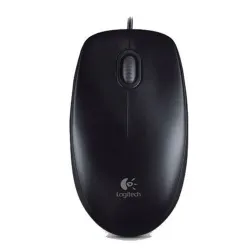 Logitech B100 optikai egér fekete USB OEM (910-003357)