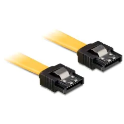 Delock SATA 3 F/F adatkábel 0.5m sárga