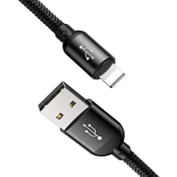 Baseus 3 in 1 USB Cable 1,2m Black