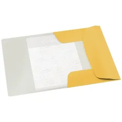 Leitz Cosy Soft Touch karton gumis mappa meleg sárga (30020019)
