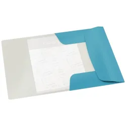 Leitz Cosy Soft Touch karton gumis mappa nyugodt kék (30020061)
