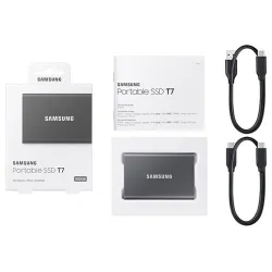 SSD EXT 2,5" Samsung 1TB T7 USB-C 3.2 szürke