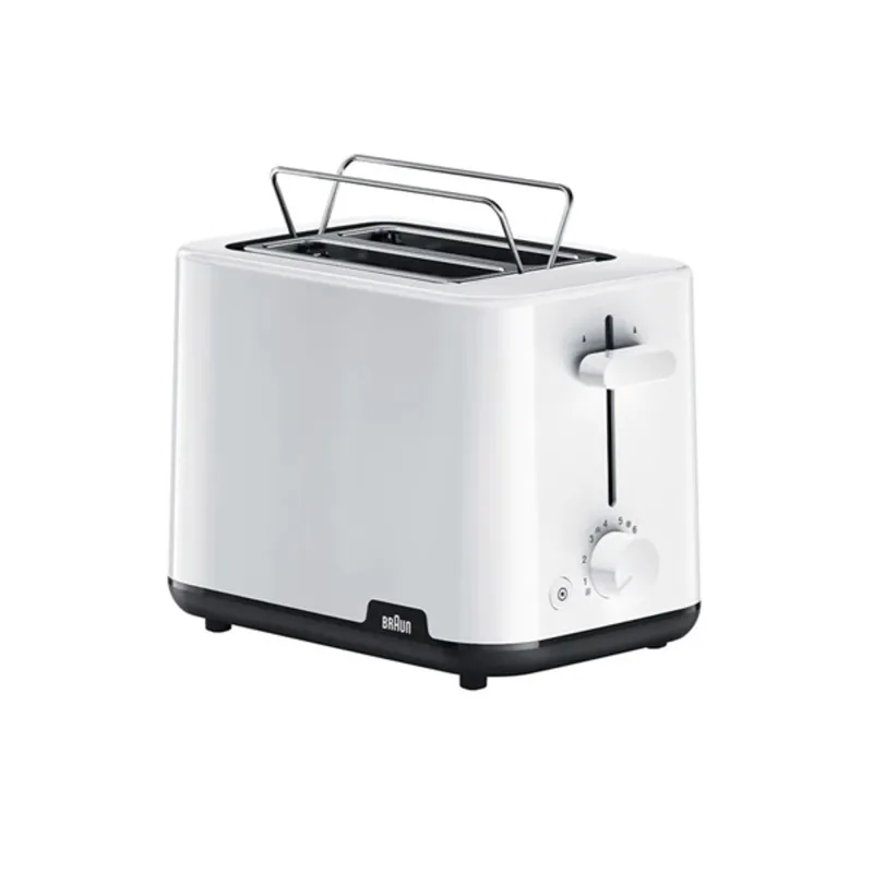 Braun HT 1010WH fehér 2 szeletes kenyérpirító Braun HT 1010WH fehér 2 szeletes kenyérpirító