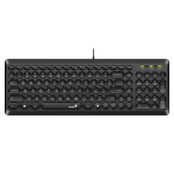 Genius SlimStar Q200 HUN USB fekete billentyűzet