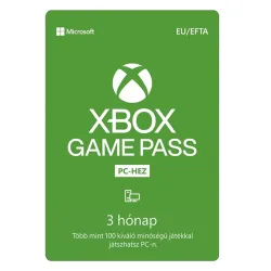 Microsoft Game Pass 3 hónapos PC előfizetés