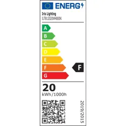 Iris Lighting T8120 20W/4000K/1800lm G13 üveg LED fénycső (ILT812020W4000K)