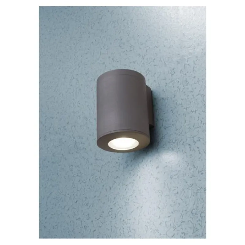 Fumagalli FRANCA 90 2L LED 10W GU10 szürke kültéri falilámpa Fumagalli FRANCA 90 2L LED 10W GU10 szürke kültéri falilámpa