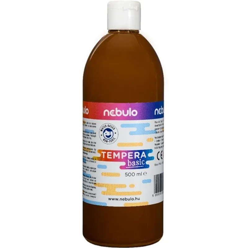 Nebulo 500ml-es barna tempera festék Nebulo 500ml-es barna tempera festék