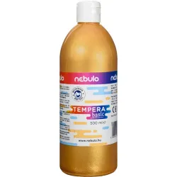 Nebulo folyékony állagú temperafesték 500ml aranyszínű (NTF-500-AR)