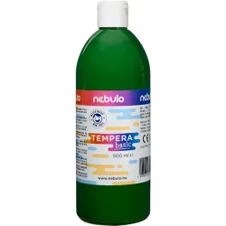 Nebulo folyékony állagú temperafesték 500ml zöld (NTF-500-ZO)