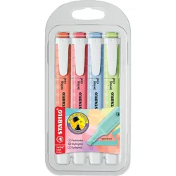 STABILO "Swing Cool Pastel" szövegkiemelő készlet 4db-os (275/4-08-1)