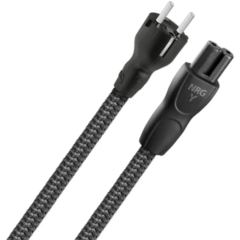 AudioQuest NRG-Y2 NRGY2EU01 1m C7 piskóta - Schuko hálózati kábel AudioQuest NRG-Y2 NRGY2EU01 1m C7 piskóta - Schuko hálózati kábel
