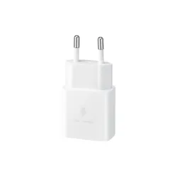 Samsung EP-T1510X 15W univerzális hálózati töltő adapter fehér (+1m USB-C/C kábel)