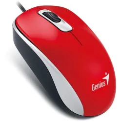 Egér Genius DX-110 USB piros-fekete
