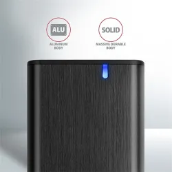 Axagon EEM2-SBC M.2 2280 SATA3 USB3.2 Gen 2×1 C külső ház fekete