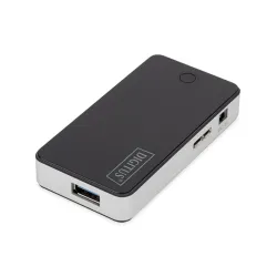 Digitus DA-70231 4-portos USB3.0 hub fekete
