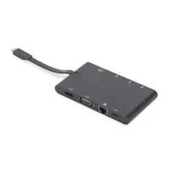 Digitus USB Type C Universal Travel Docking Station notebook dokkoló (DA-70865)