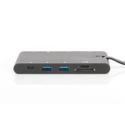 Digitus USB Type C Universal Travel Docking Station notebook dokkoló (DA-70865)