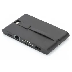Digitus USB Type C Universal Travel Docking Station notebook dokkoló (DA-70865)