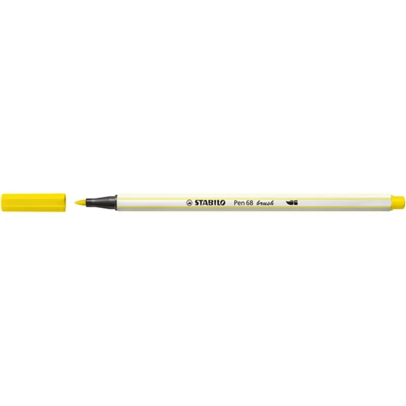 Stabilo Pen 68 brush citromsárga ecsetfilc Stabilo Pen 68 brush citromsárga ecsetfilc