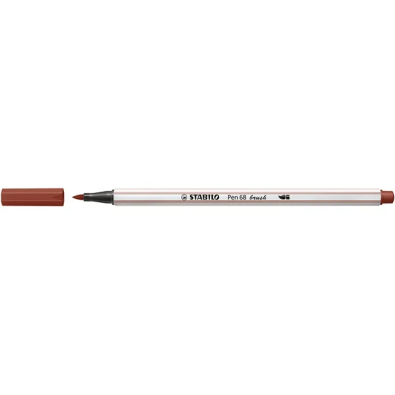 STABILO Pen 68 brush prémium ecsetfilc rugalmas heggyel vörösesbarna (568/75) STABILO Pen 68 brush prémium ecsetfilc rugalmas heggyel vörösesbarna (568/75)