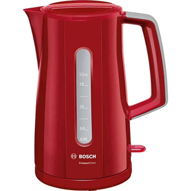 Bosch TWK3A014 CompactClass 1,7L-es vörös vízforraló Bosch TWK3A014 CompactClass 1,7L-es vörös vízforraló