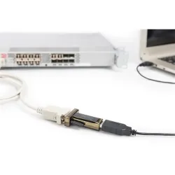 Digitus USB2.0 to Serial Converter Black