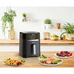 Tefal EY505815 Easy Fry & Grill forró levegős sütő fekete