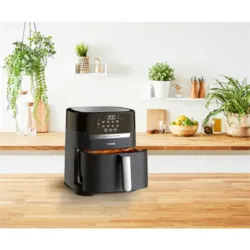 Tefal EY505815 Easy Fry & Grill forró levegős sütő fekete