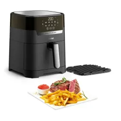 Tefal EY505815 Easy Fry & Grill forró levegős sütő fekete