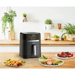 Tefal EY505815 Easy Fry & Grill forró levegős sütő fekete