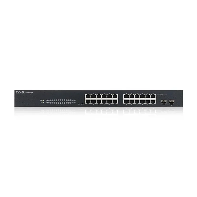 ZYXEL GS1900-24 v2 24-port GbE L2 Smart Switch rackmount fanless ZYXEL GS1900-24 v2 24-port GbE L2 Smart Switch rackmount fanless