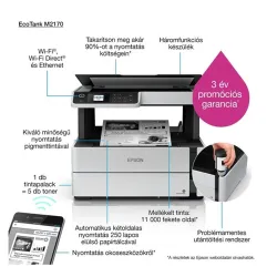Epson EcoTank M2170 multifunkciós tintasugaras nyomtató