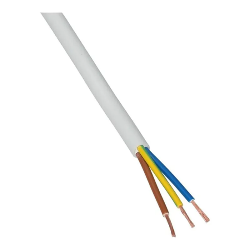 H05VV-F 3x1,5 mm2 100m Mtk fehér sodrott kábel H05VV-F 3x1,5 mm2 100m Mtk fehér sodrott kábel